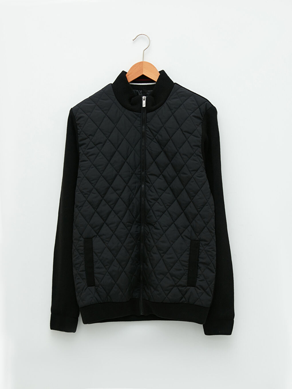 Standard Pattern High Collar Men's Cardigan-6