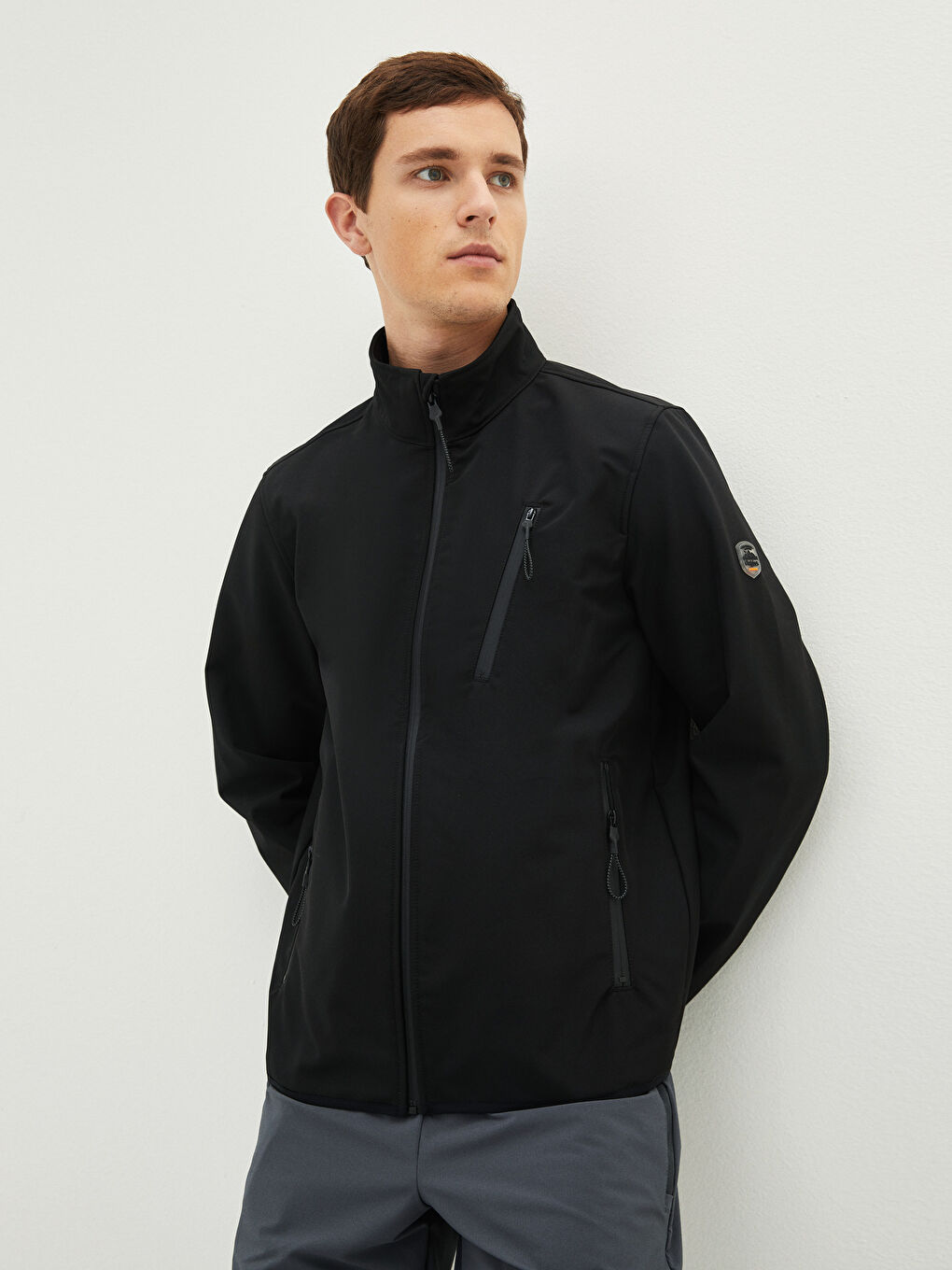 Muškarac CRNA Jakna-1