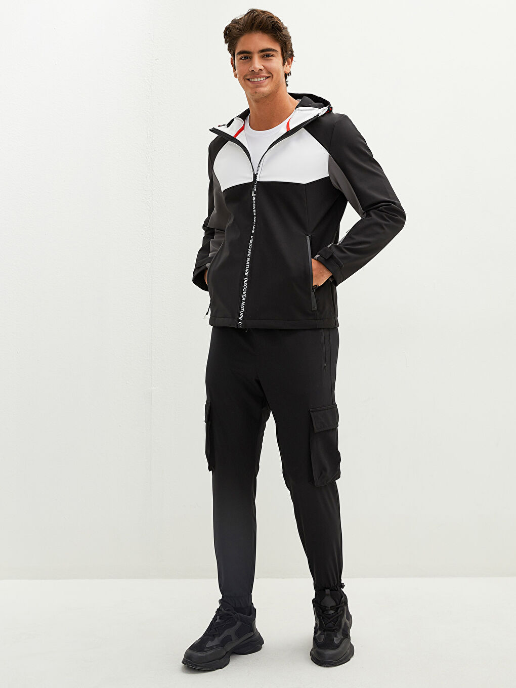 Muškarac CRNA Kišni kaput-4