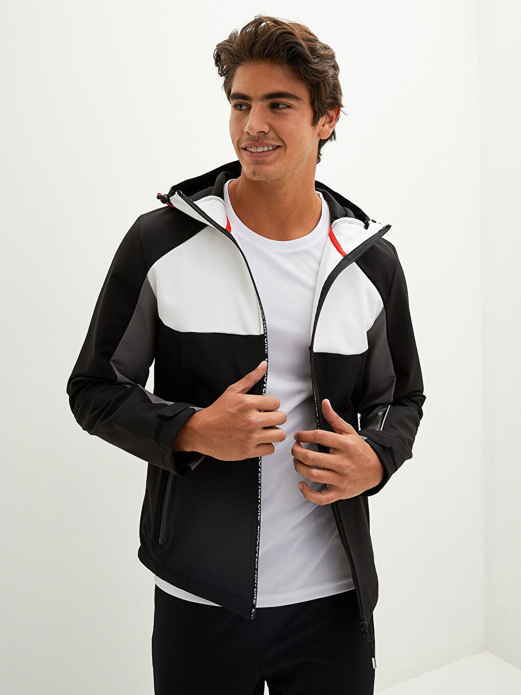 Muškarac CRNA Kišni kaput-1