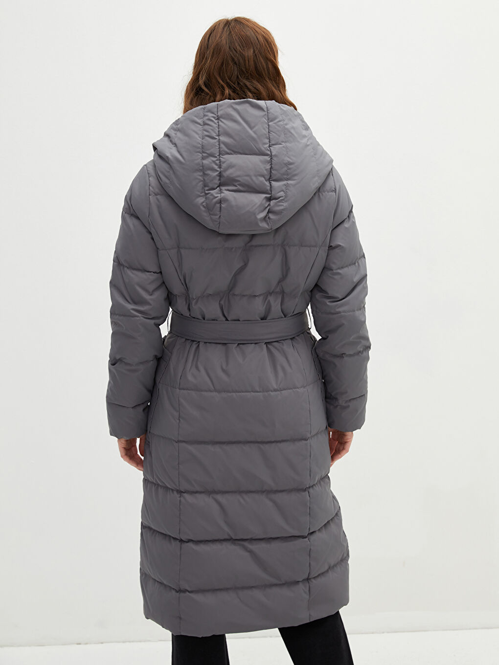 Žena ANTRASIT Puffer jakna/napuhana deblja jakna-5