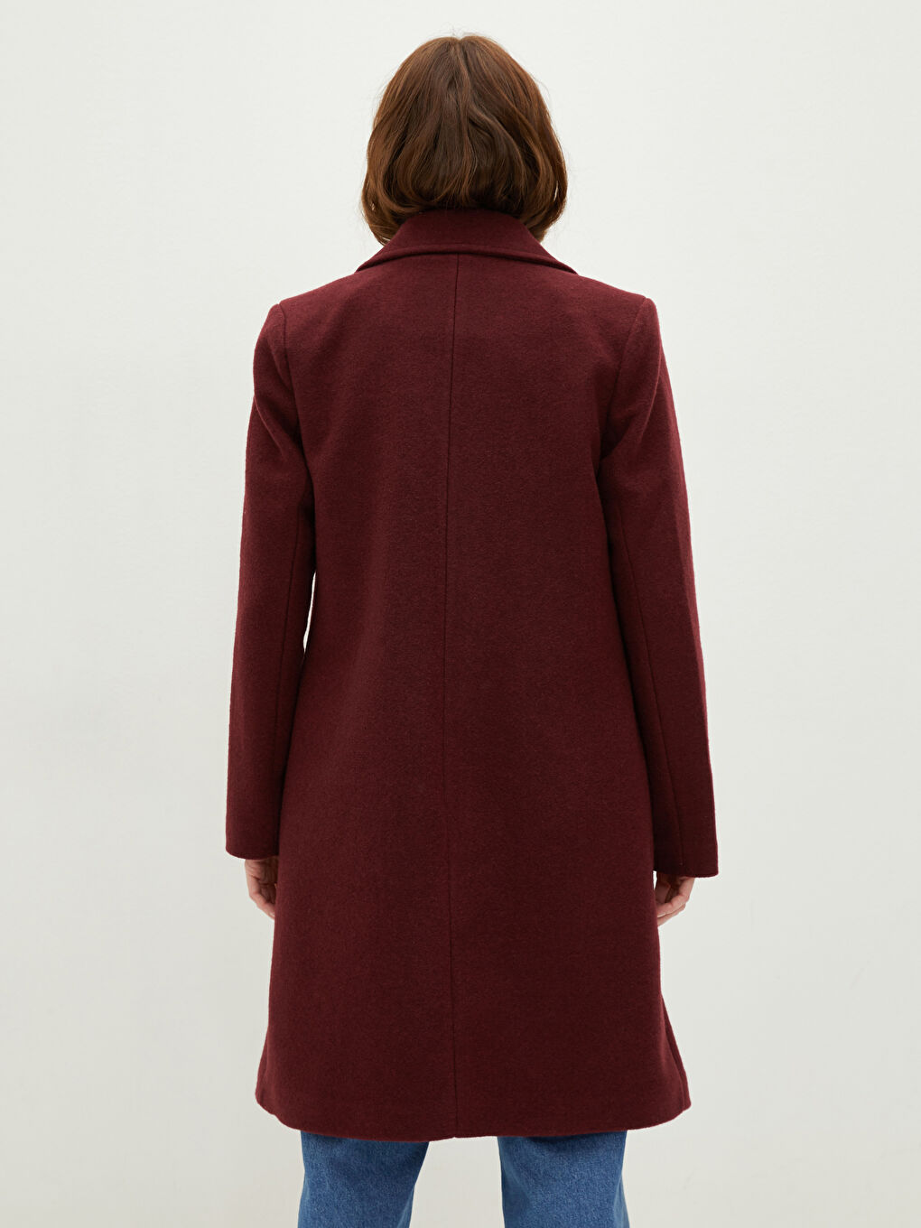 Пальто Женское Cachet С Карманами, Отложным Воротником И Длинными Рукавами-4