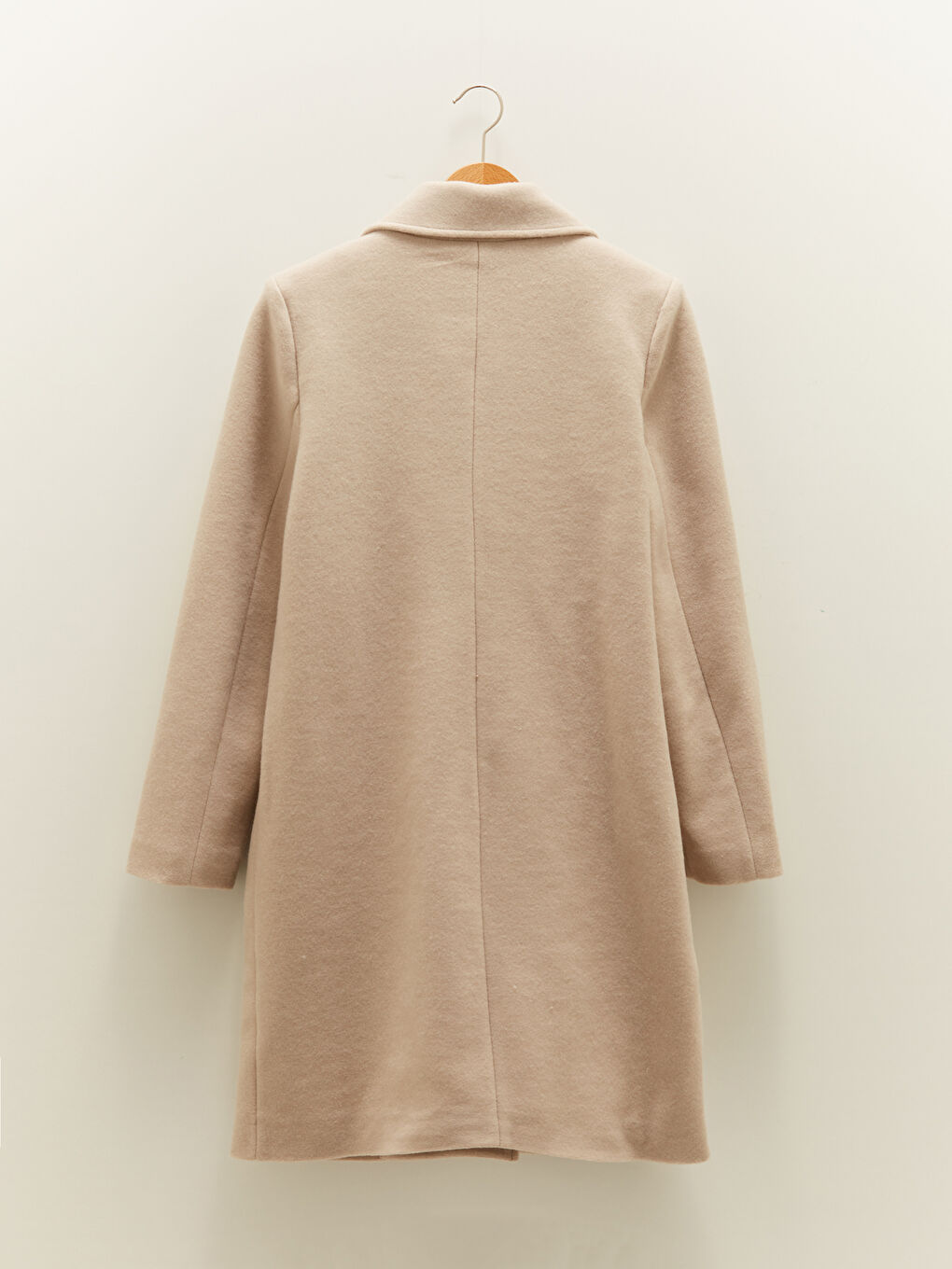 Jacket Collar Regular Pocket Detailed Long Sleeve Women's Cachet Coat -W10840Z8-R82