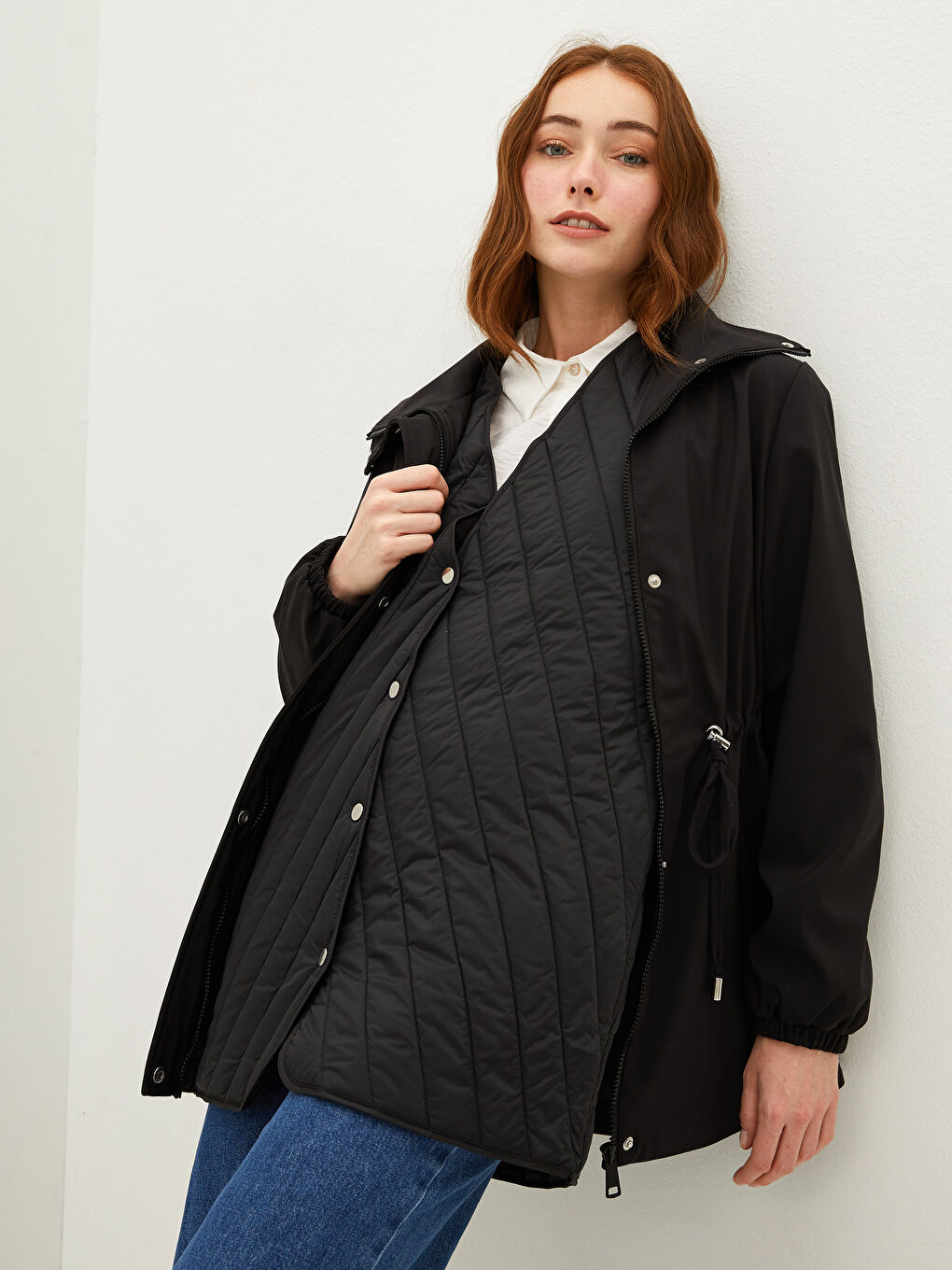 Women's Raincoat and Vest
