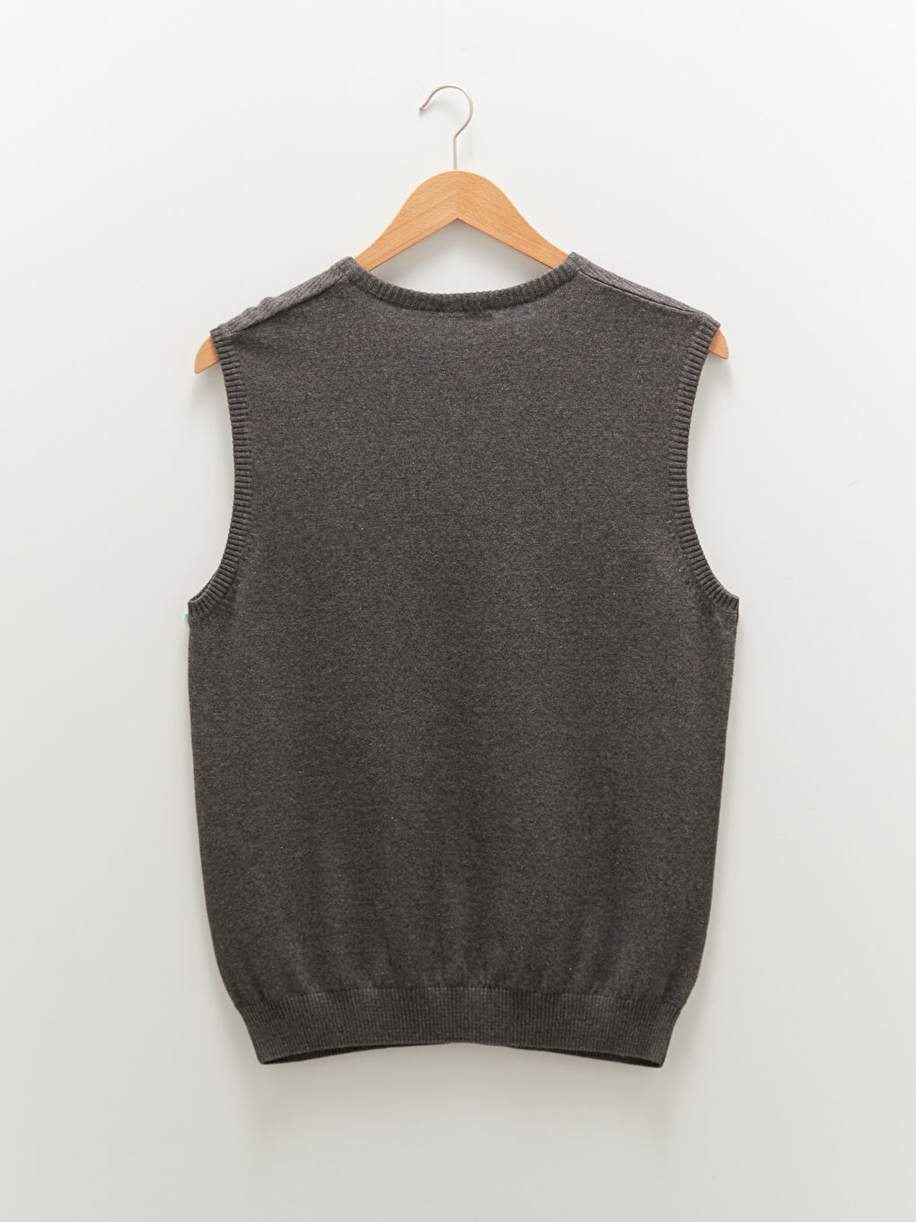 Ανδρικό Πλεκτό Γιλέκο Λαιμόκοψη V Αμάνικο-5