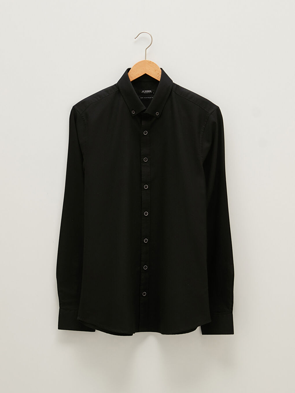 LCWAIKIKI Basic Slim Fit Long Sleeve Oxford Men's Shirt -W10880Z8-CVL