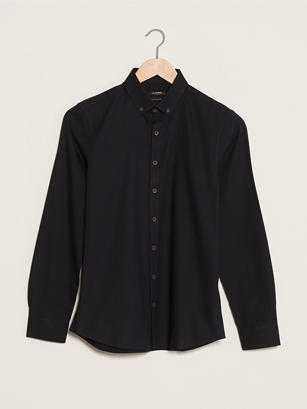 LCWAIKIKI Basic Slim Fit Long Sleeve Oxford Men's Shirt -W10880Z8-UDC