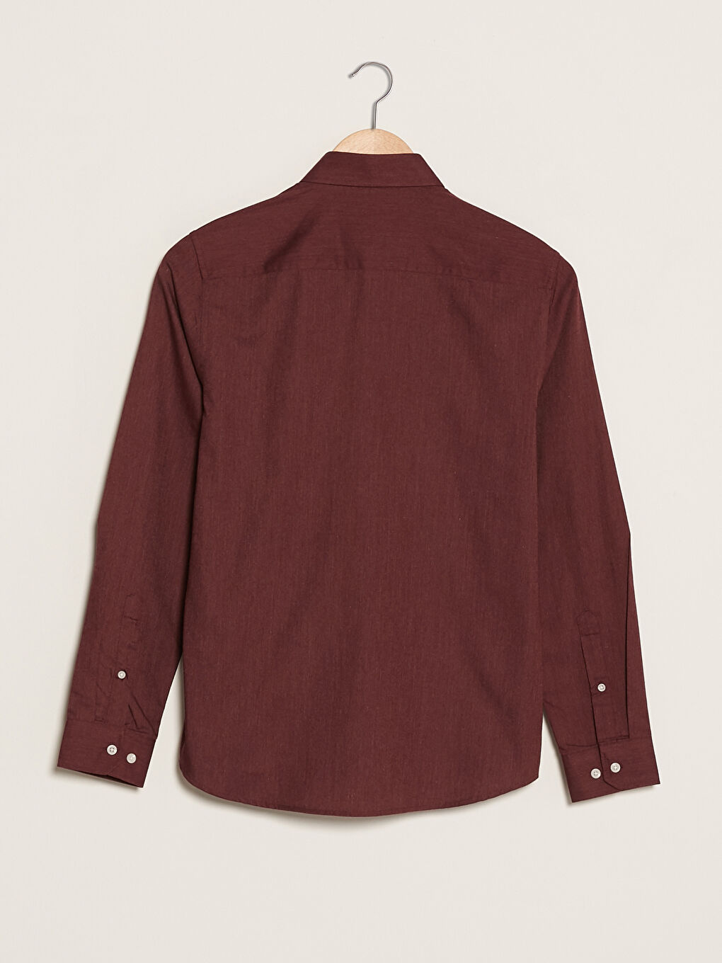 Usko Krojena Muška Košulja Dugih Rukava-6