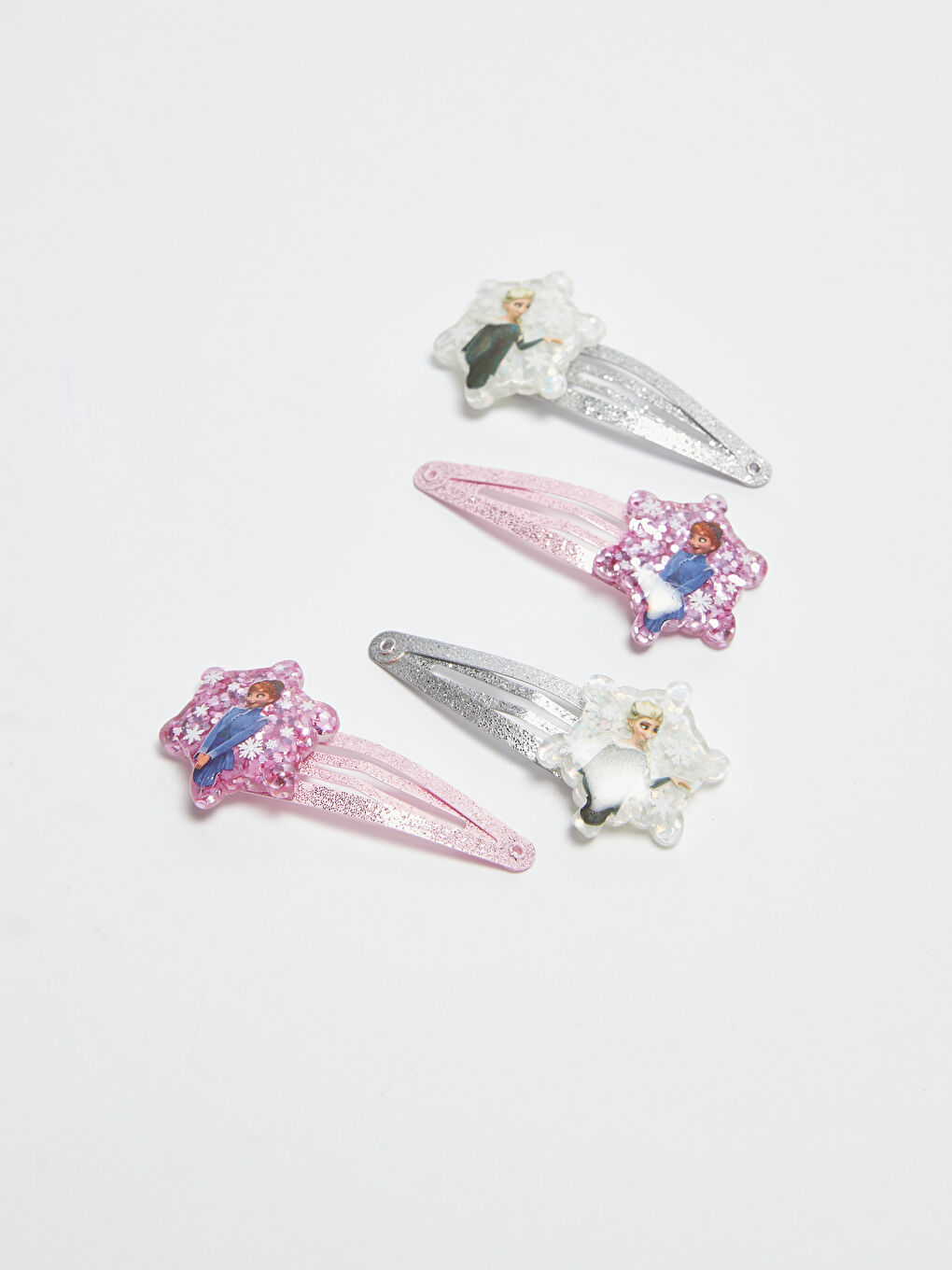 Ensemble de Boucles Imprimées Frozen pour Fille 4 Pièces-1