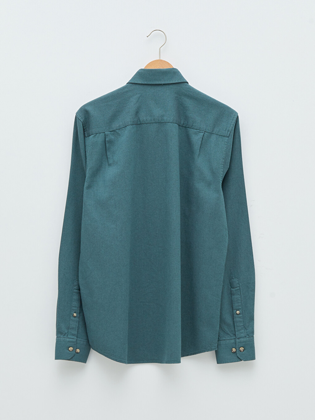 Regular Fit Long Sleeve Gabardine Men's Shirt-6