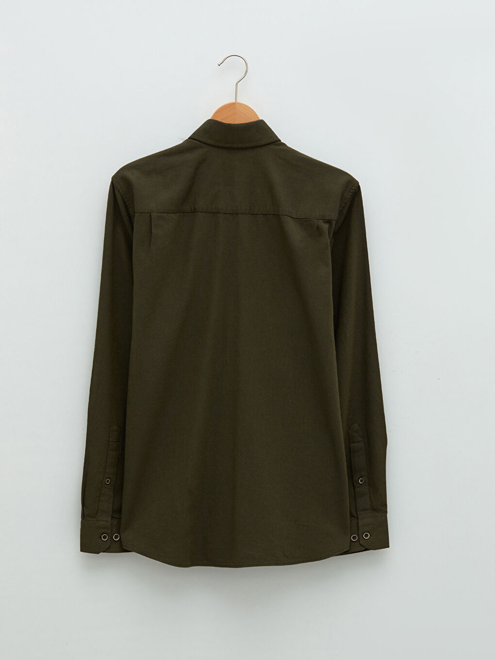LCWAIKIKI Basic Chemise pour Hommes à Manches Longues en Gabardine Coupe Régulière -W10891Z8-KGJ