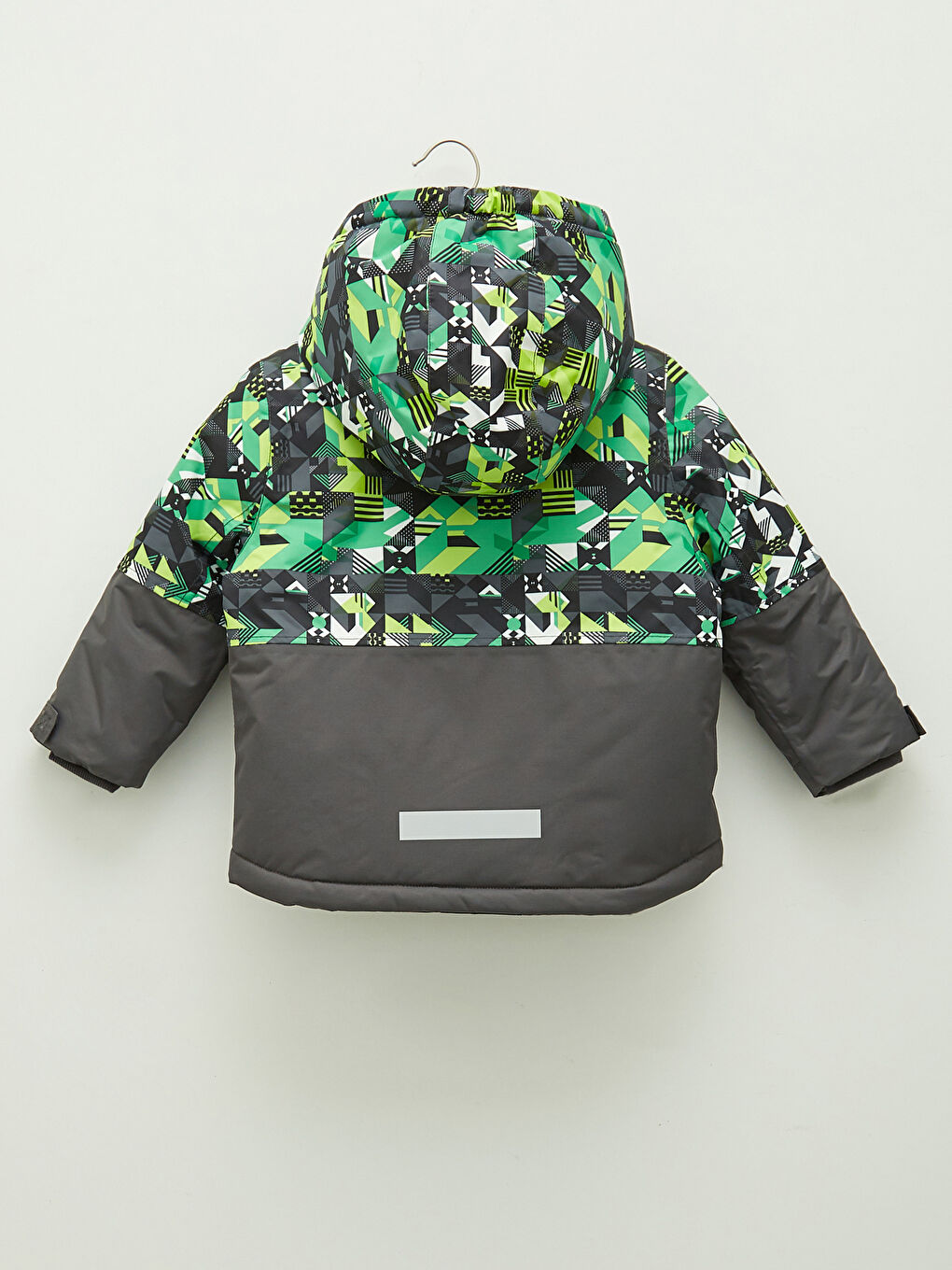 Manteau Imprimé À Capuche Manches Longues Pour Garçon Bébé-1