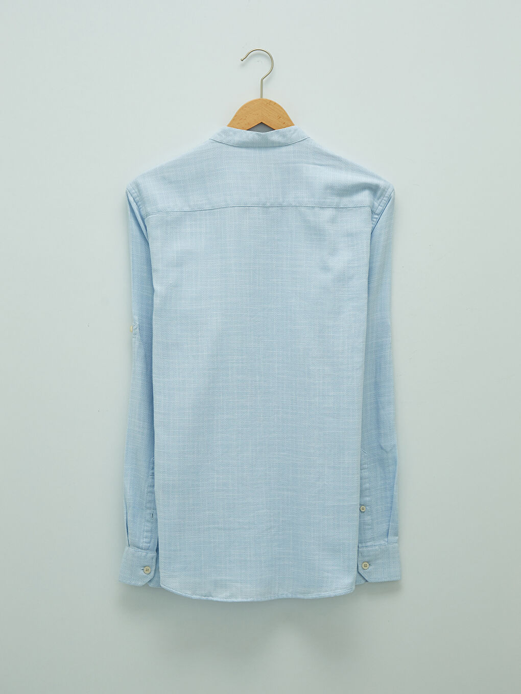 Mavi Slim Fit Hakim Yaka Uzun Kollu Poplin Erkek Gömlek-7