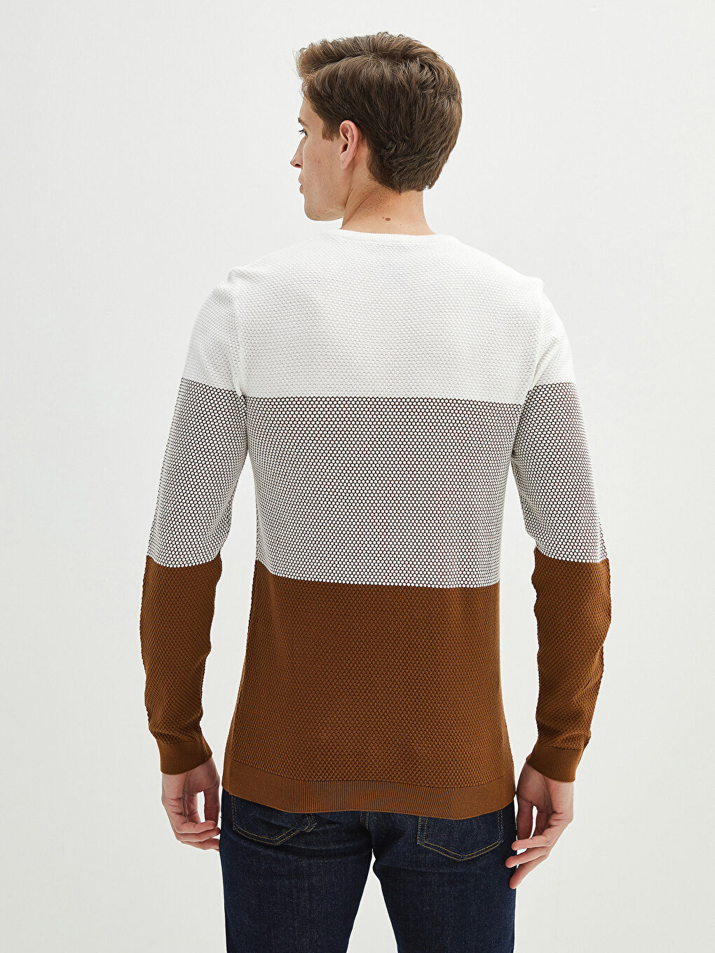 Muškarac BEŽ Džemper -3