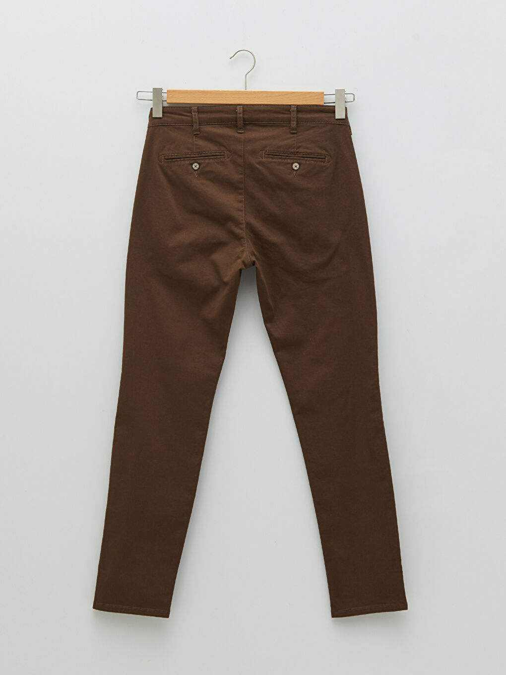 بنطلون تشينو جبردين بقصة رفيعة للرجال-6