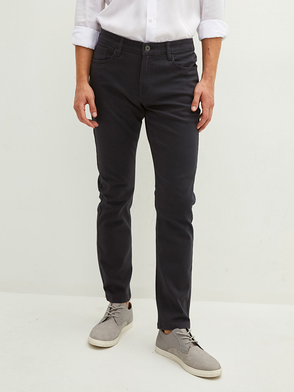 LCWAIKIKI Classic Schlanke Passform Gabardine Herren Chinohosen -W11065Z8-M3J