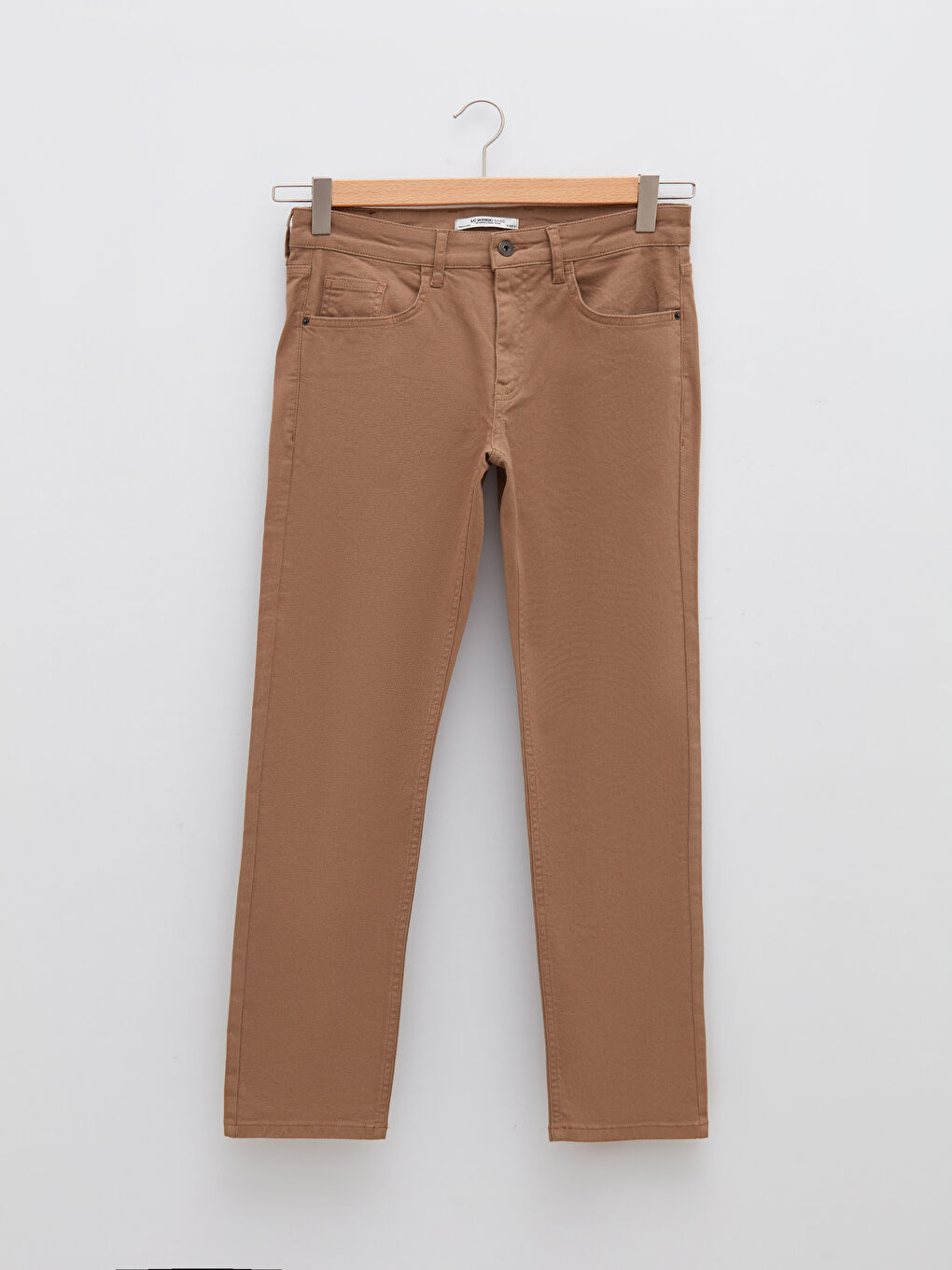 LCWAIKIKI Classic Uske Gabardinske Muške Chino Pantalone -W11065Z8-PVS