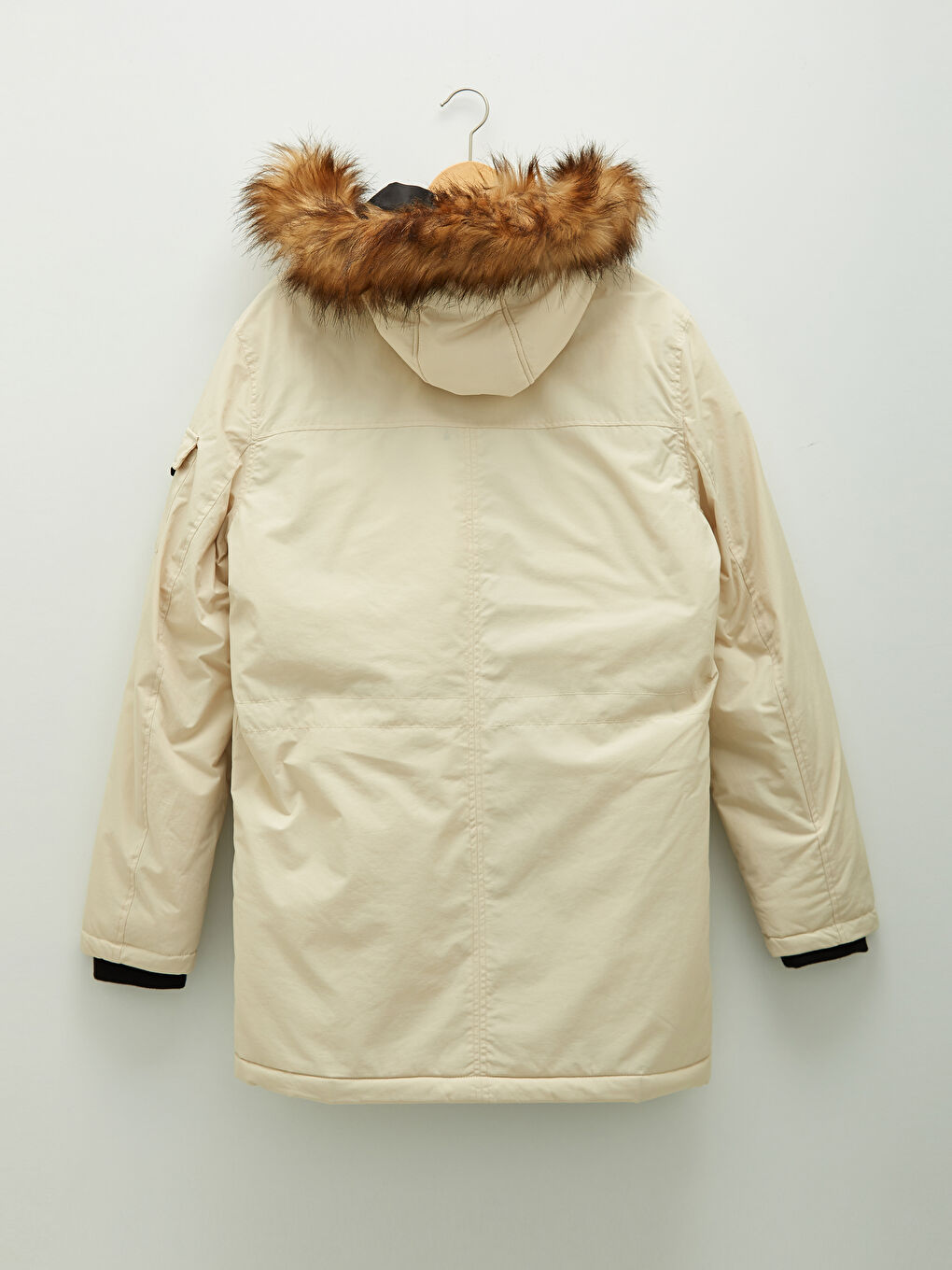 XSIDE Dicker Herren Parka mit Kapuze Standardmuster Fell -W11071Z8-HZZ