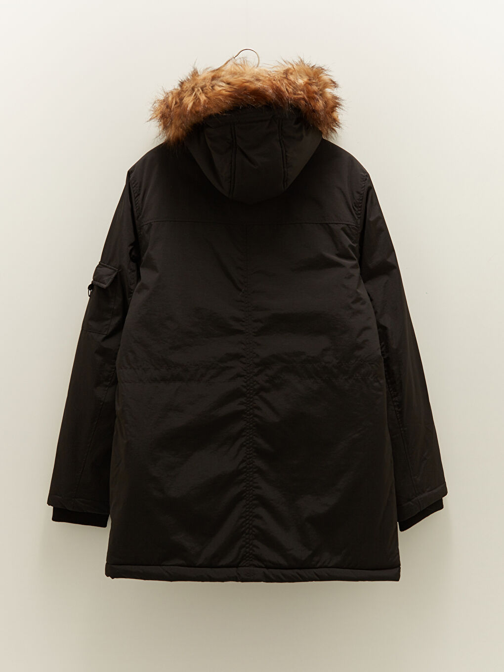 XSIDE Dicker Herren Parka mit Kapuze Standardmuster Fell -W11071Z8-J0F