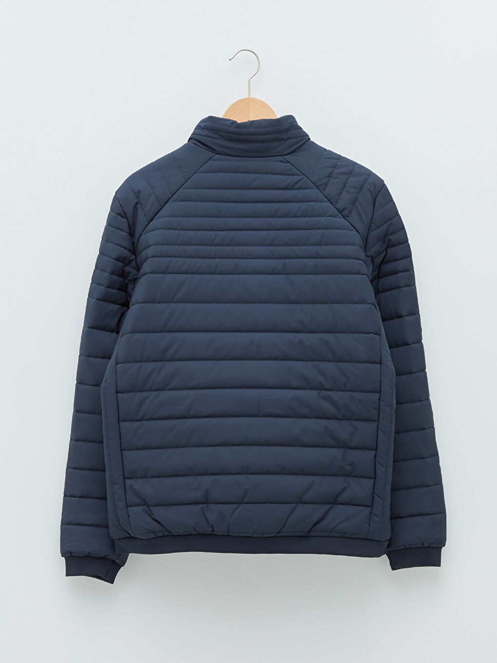 Standard Fit Funnel Neck Men's Puffer Coat-6