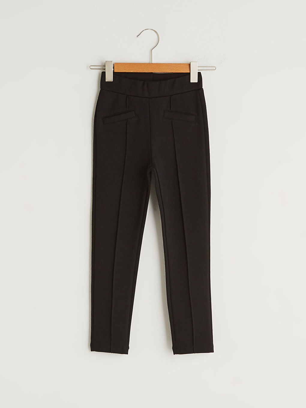 Қыздарға арналған негізгі леггинстер шалбары серпімді белдікпен