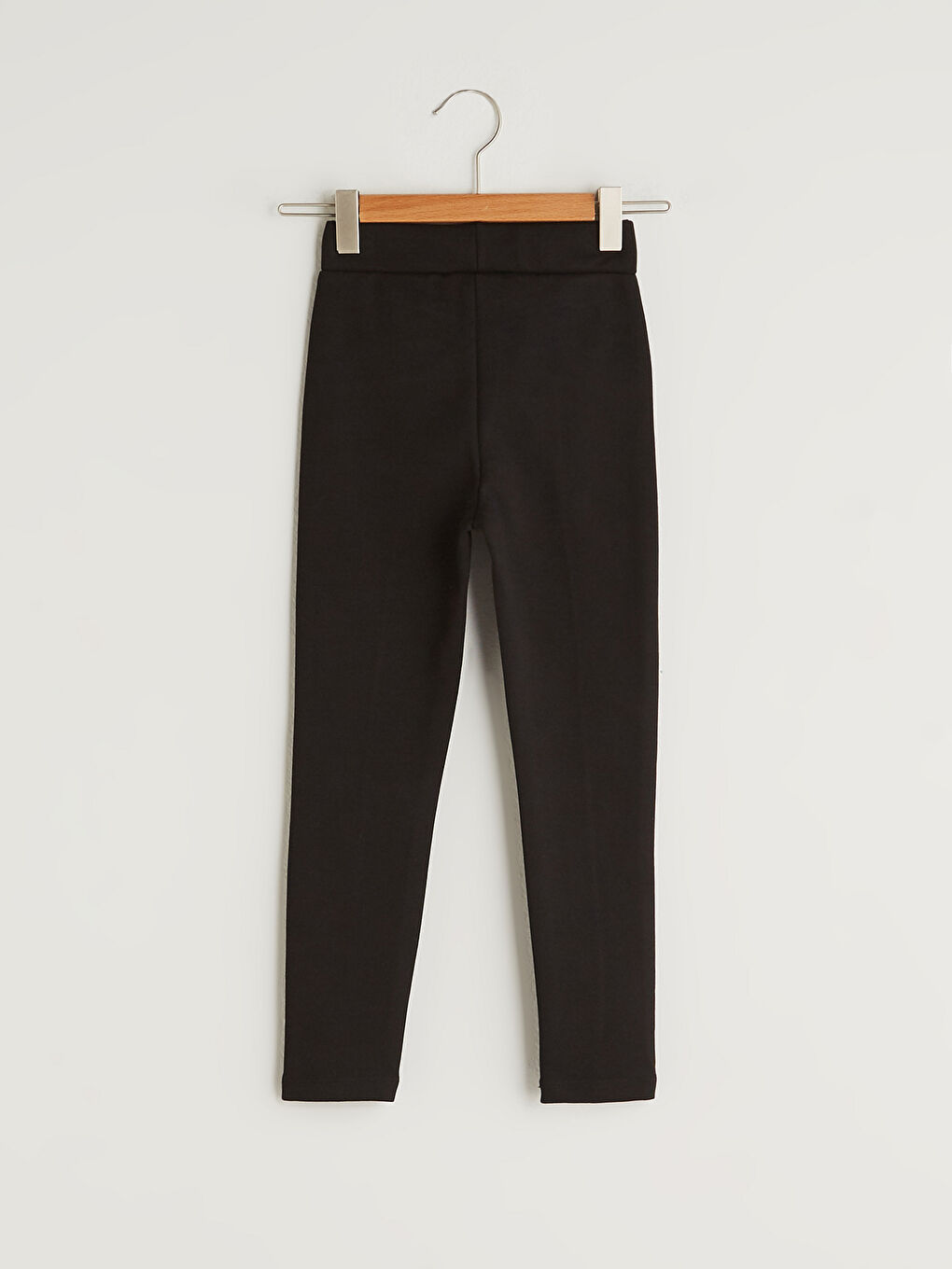 Қыздарға арналған негізгі леггинстер шалбары серпімді белдікпен-1