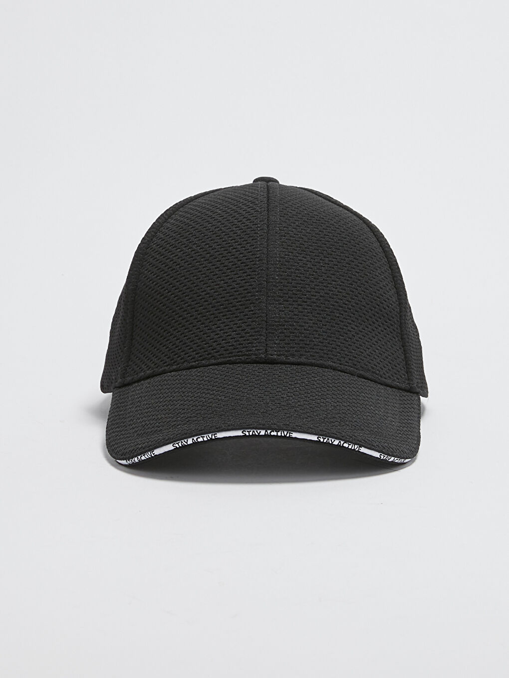 LCW ACCESSORIES Stripe Slogan Printed Men's Hat -W11085Z8-HEG