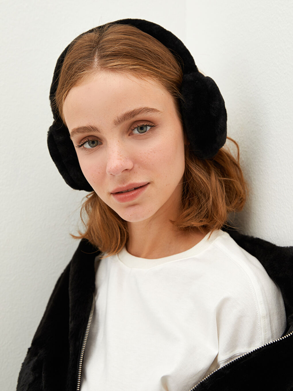 Cache-oreilles NOIR Femme-1