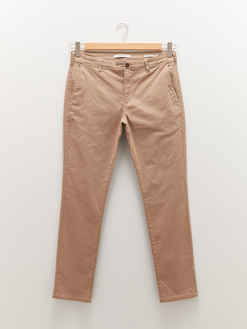 Extra Slim Fit Twill Men's Chino Trousers-5
