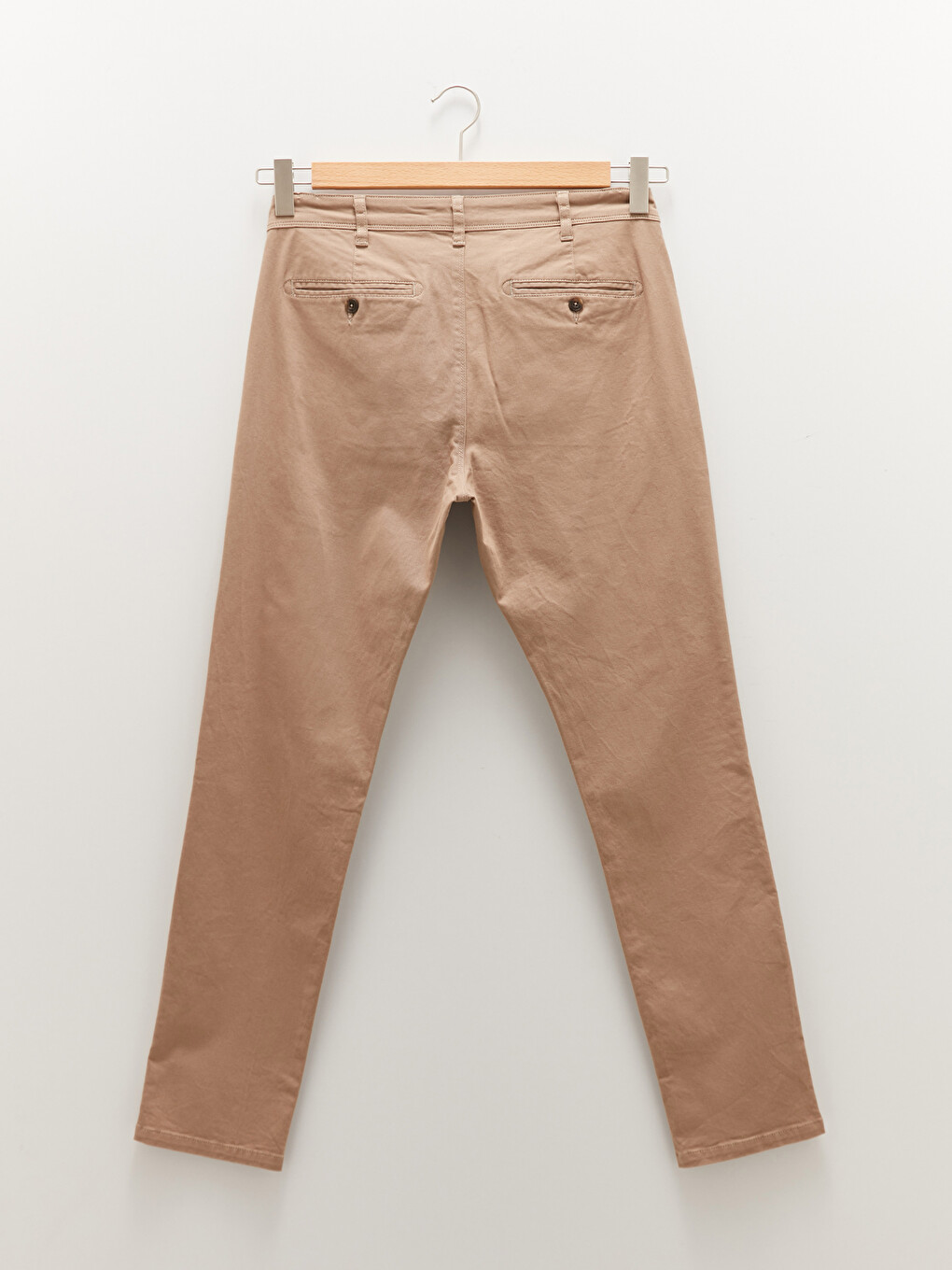Extra Slim Fit Twill Men's Chino Trousers-6