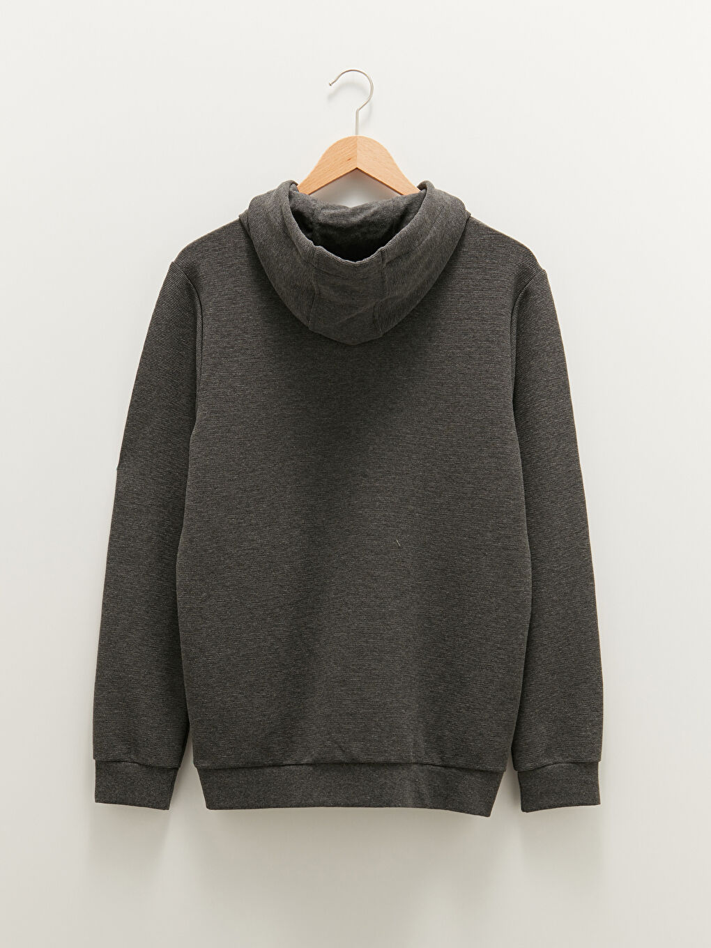 Hooded Long Sleeve Men's Zip-Up Sweatshirt-6