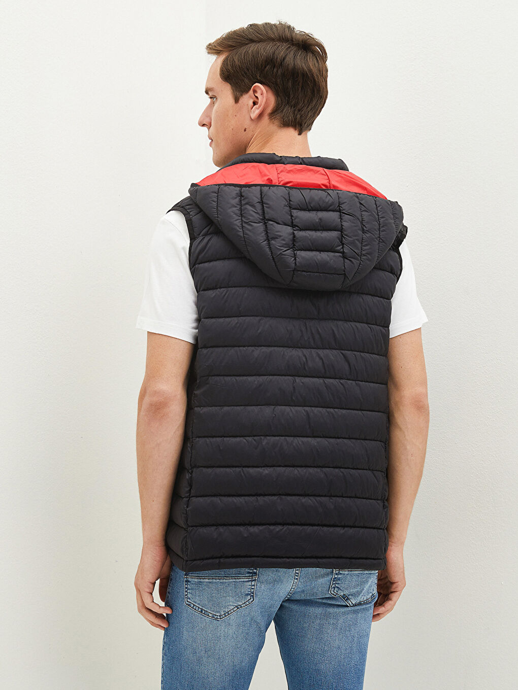 Gilet à Capuche pour Hommes Coupe Standard-5