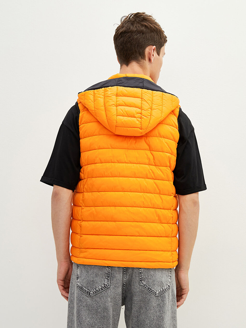 Gilet à Capuche pour Hommes Coupe Standard-4