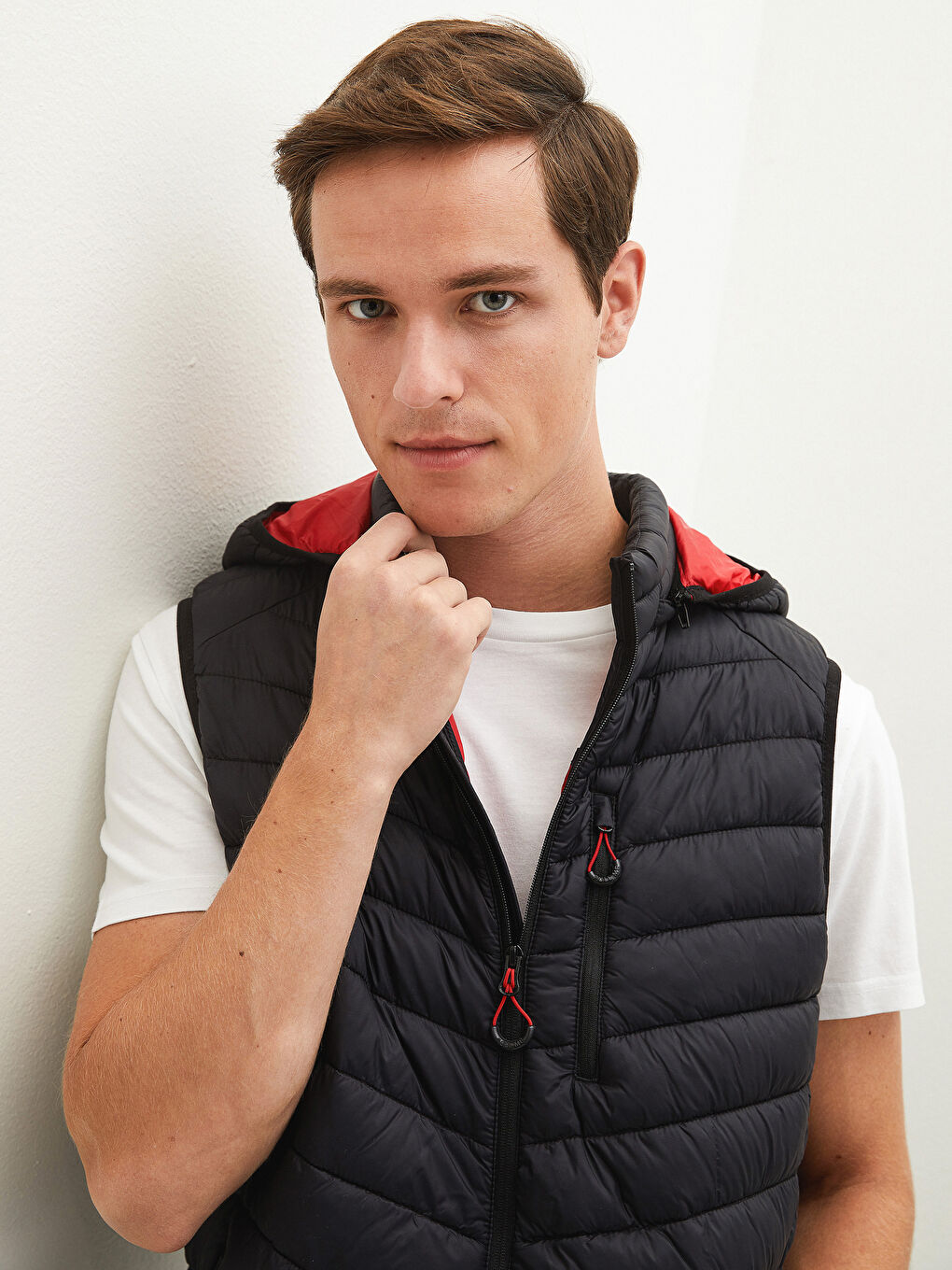 Gilet à Capuche pour Hommes Coupe Standard-6