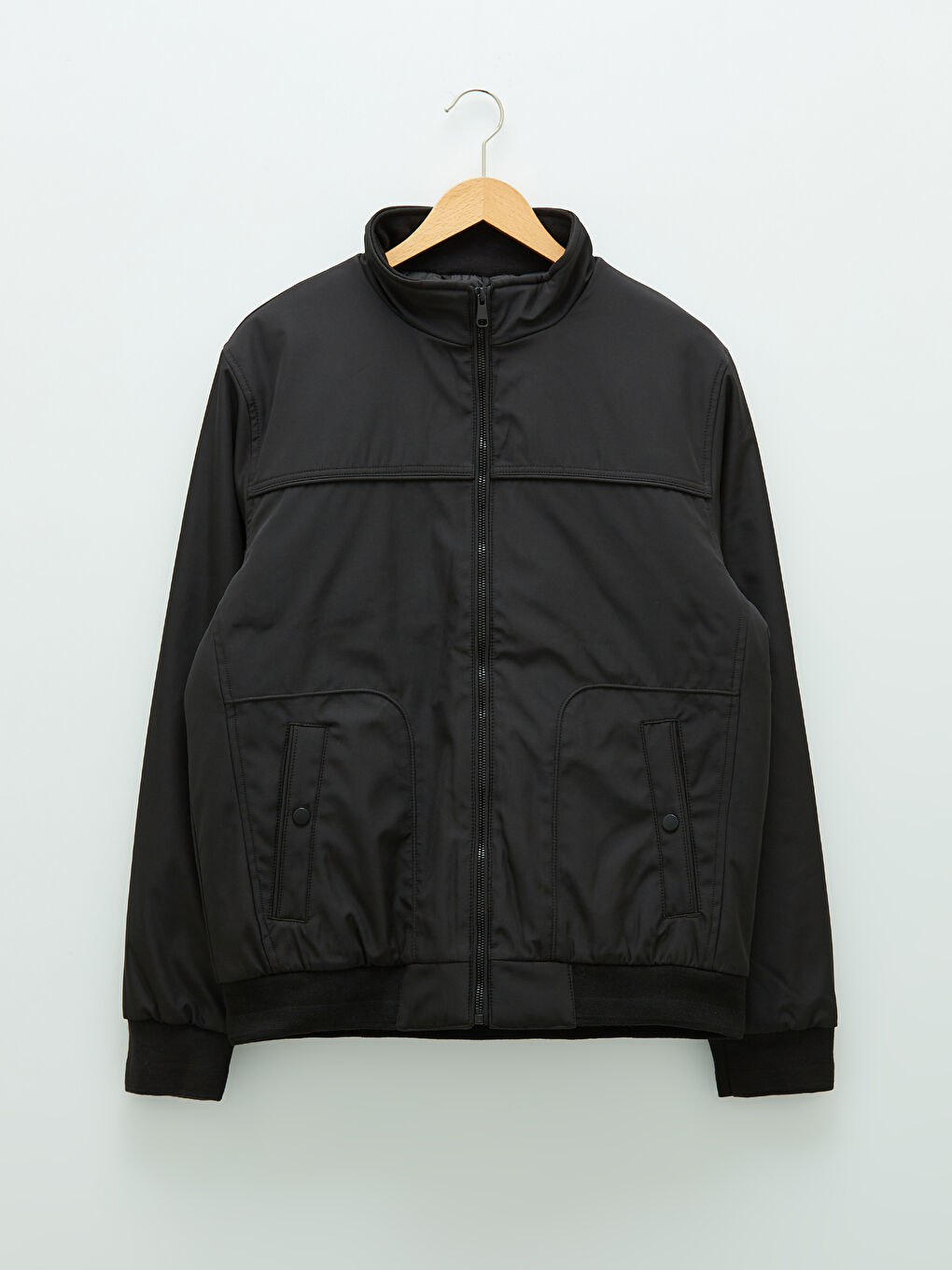 LCWAIKIKI Classic Bequeme Passform Bomberjacke für Herren mit Stehkragen -W11204Z8-CVL
