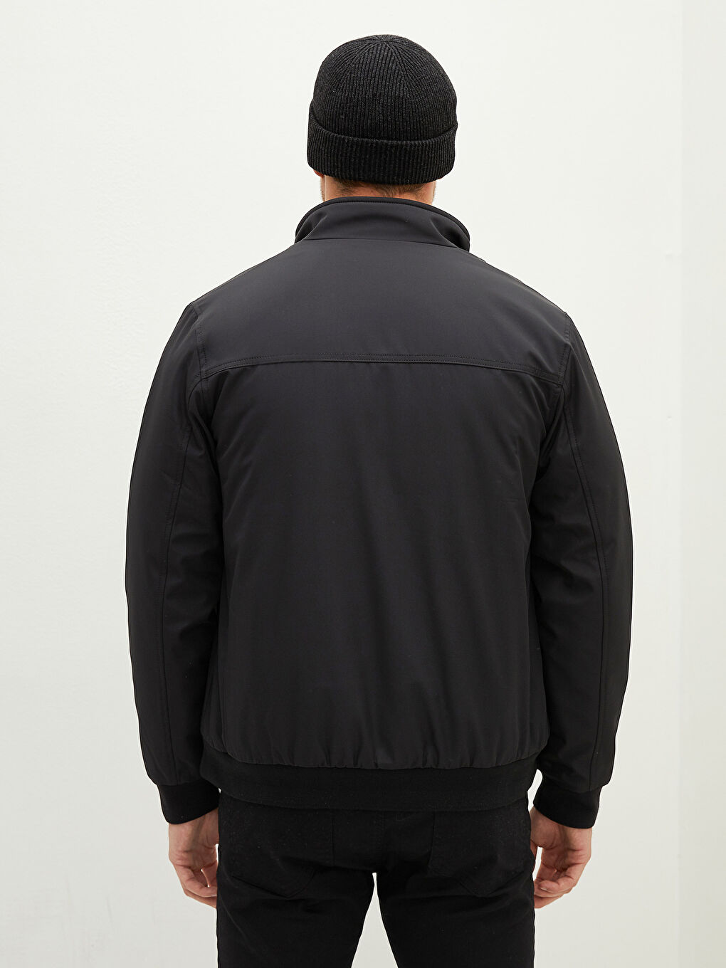 LCWAIKIKI Classic Bequeme Passform Bomberjacke für Herren mit Stehkragen -W11204Z8-CVL