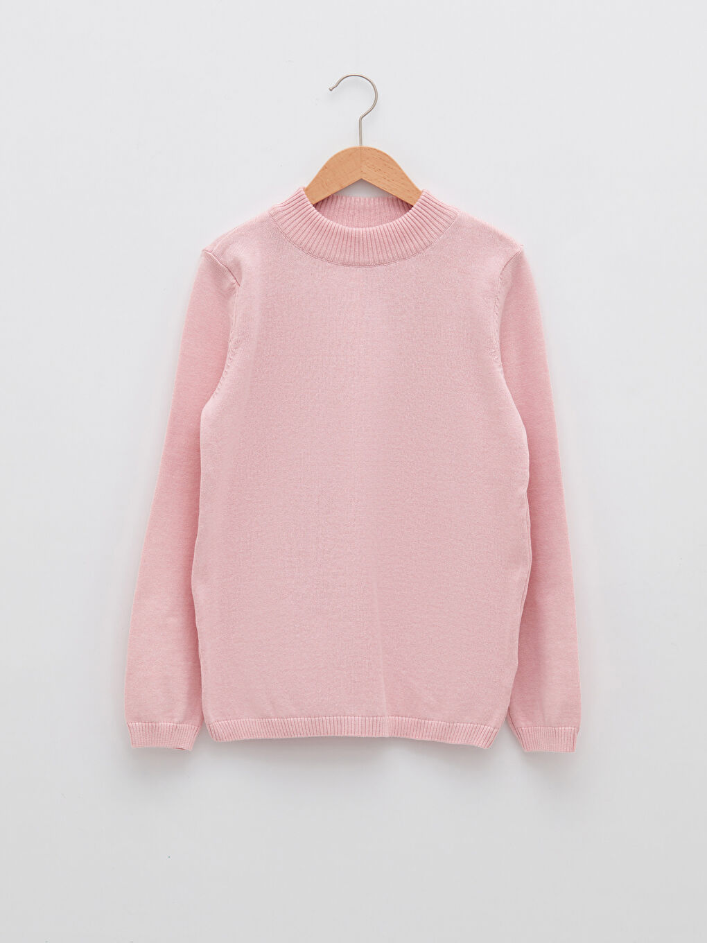 Half Turtleneck Long Sleeve Girl Thin Knitwear Sweater