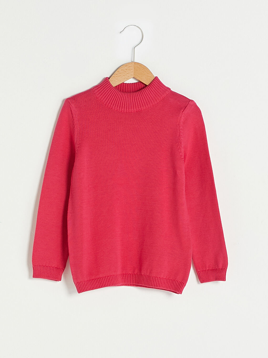 Half Turtleneck Long Sleeve Girl Thin Knitwear Sweater