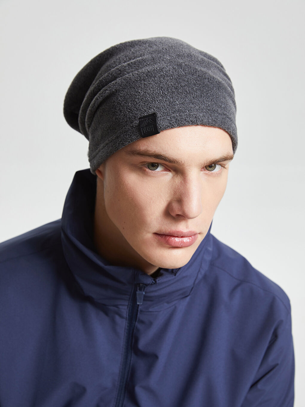 LCW ACCESSORIES Плисирана Поларена Мъжка Берета -W11284Z8-CT3