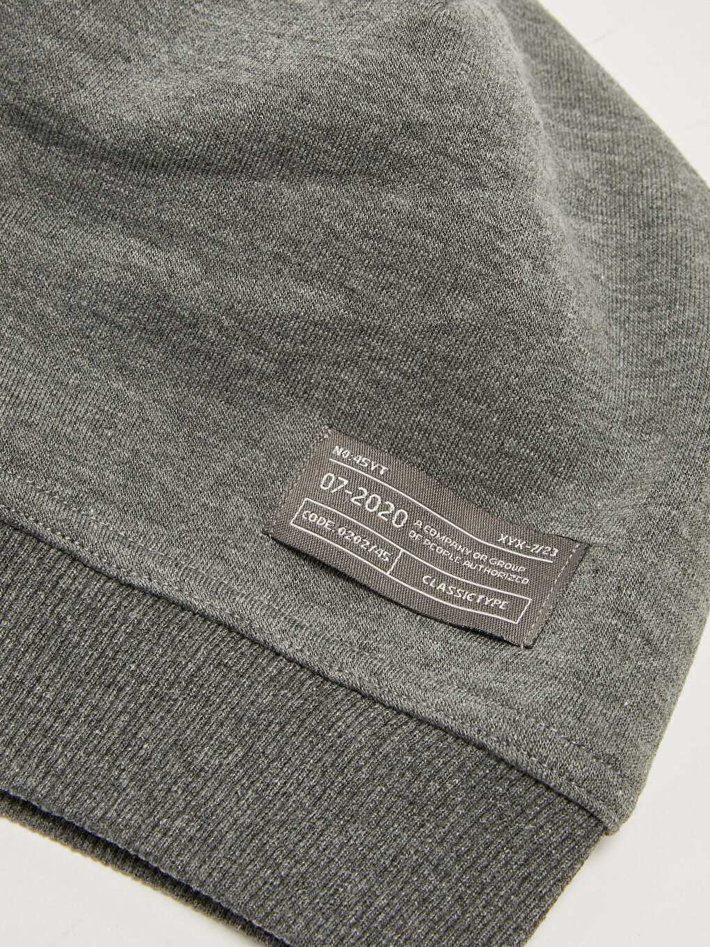 Берет Мужской Трикотажный С Принтом Label-3