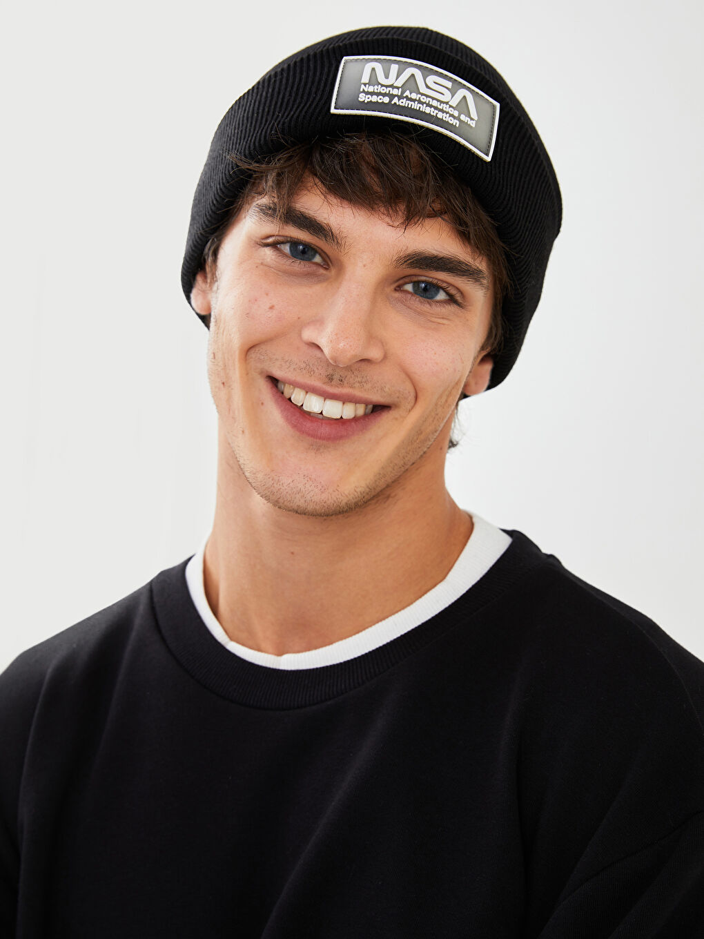 LCW ACCESSORIES NASA Licensed Men's Beret -W11293Z8-HUC