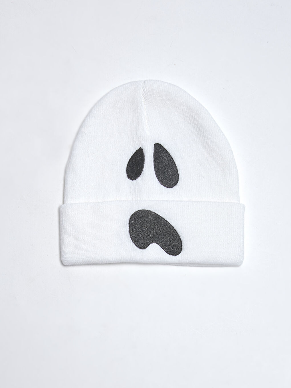 Ghost Themed Knitwear Men's Beanie-1