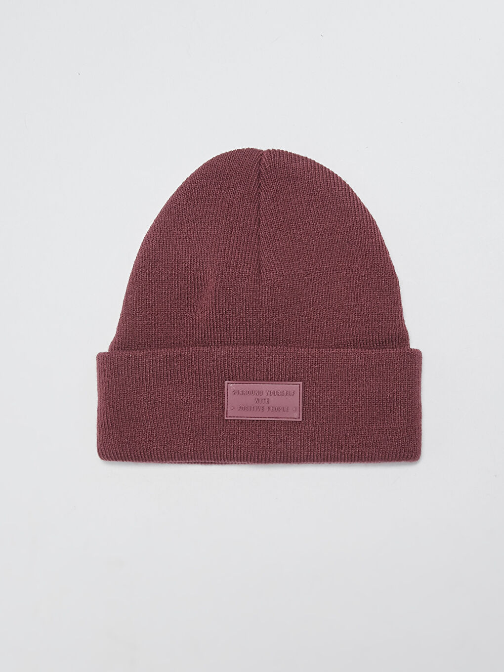 Label Printed Knitwear Men's Beret