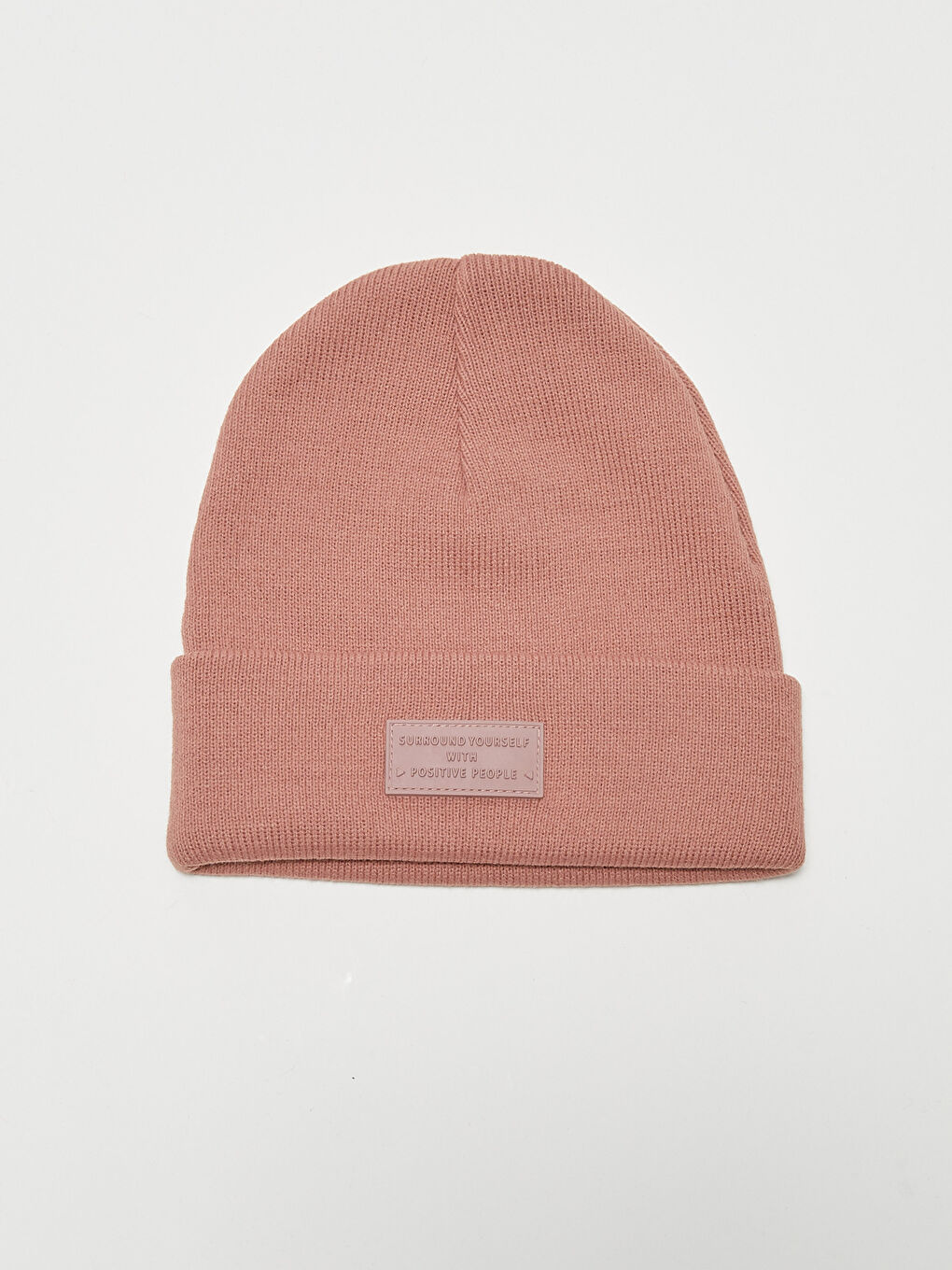 Label Printed Knitwear Men's Beret-1