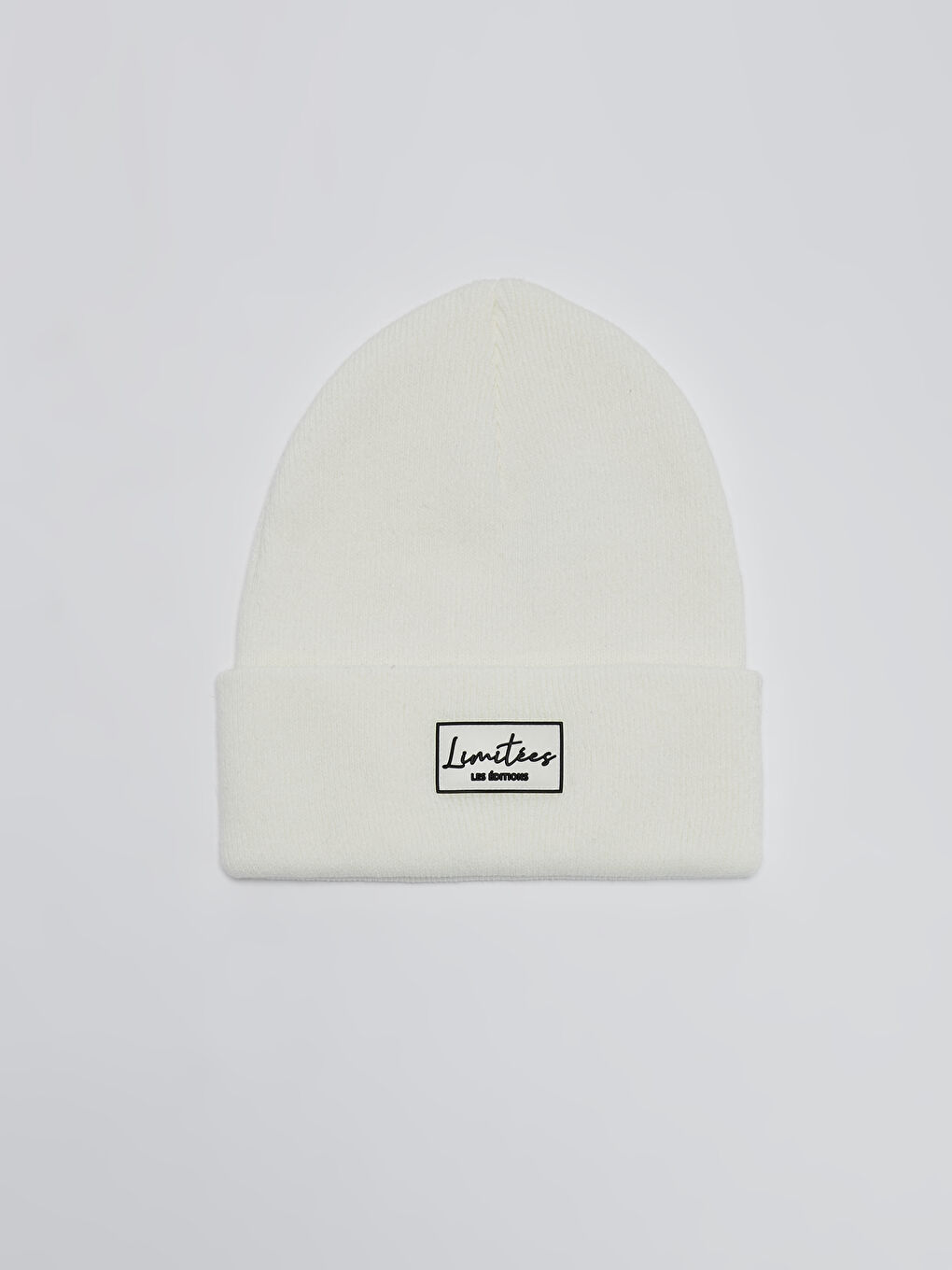 Label Printed Knitwear Men's Beret