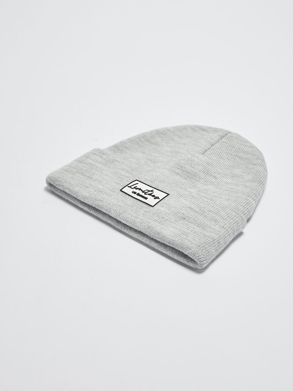 Label Printed Knitwear Men's Beret