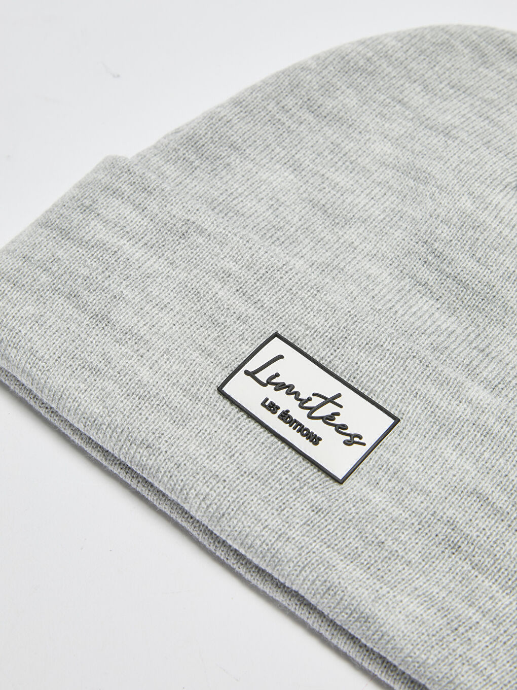 Label Printed Knitwear Men's Beret-2