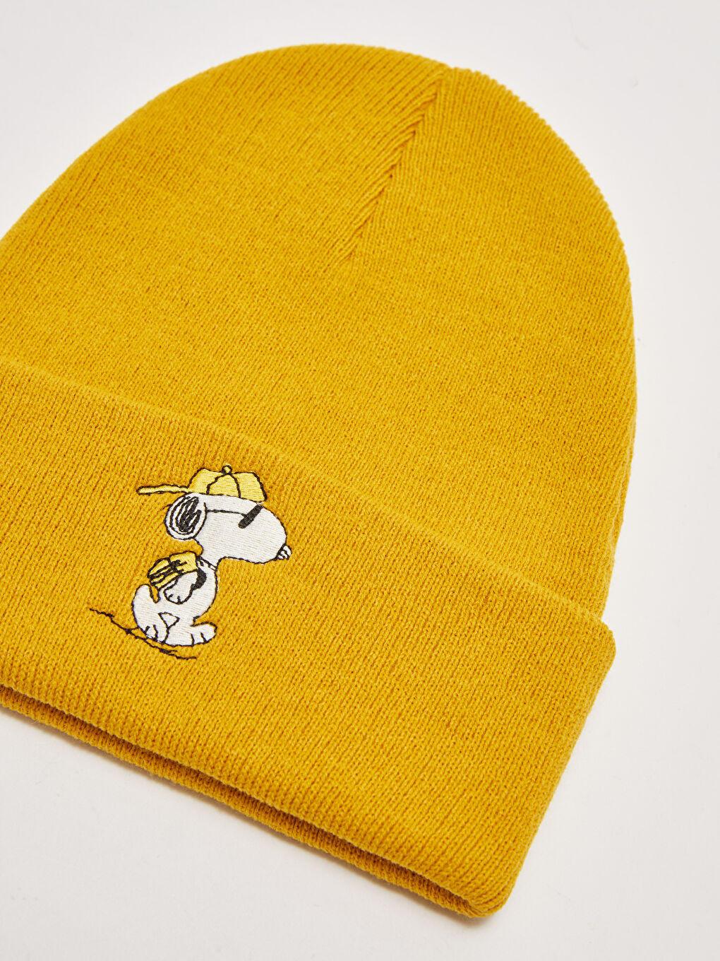 Snoopy Lisanslı Erkek Triko Bere-3
