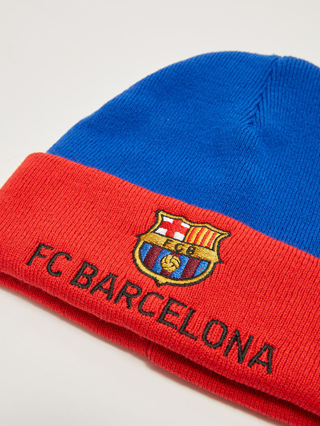 قبعة صغيرة تريكو مرخصة من FC Barcelona للرجال-1