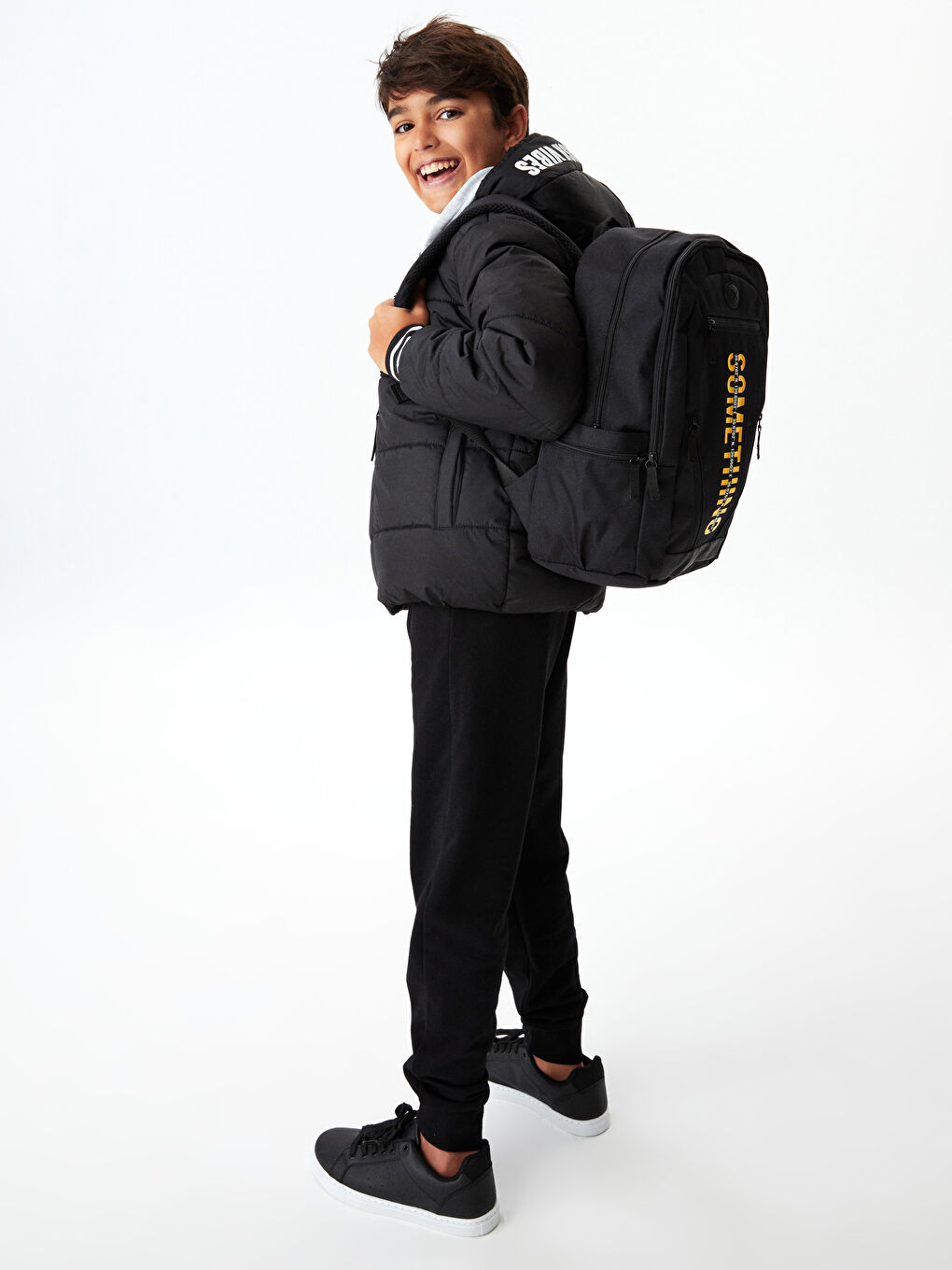 LCW Kids Спортни Панталони Джогър за Момчета с Еластична Талия -W11391Z4-CVL
